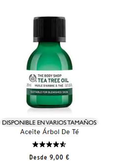 the body shop tea tree oil